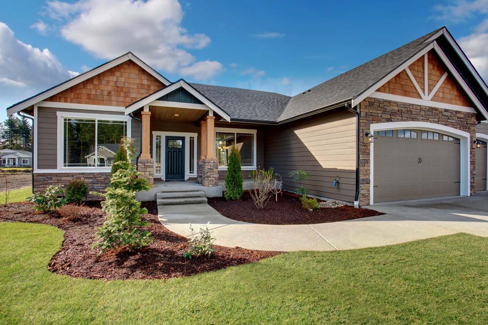 Home with curb appeal
